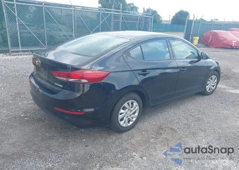 2018 Hyundai Elantra Se z USA, uszkodzony, nr VIN 5NPD74LF2JH280657